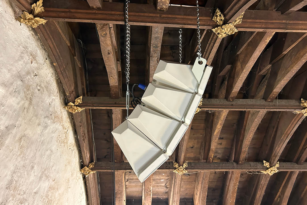 Church Sound System installation by Audio Visual Service Company APi Sound & Visual